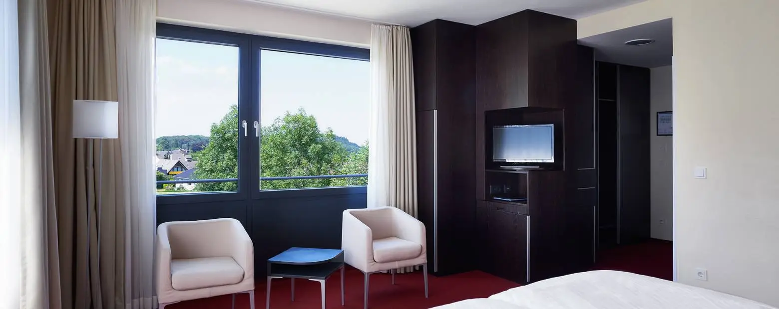 Zweibettzimmer im Gästehaus Löwenburg